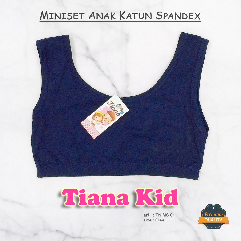 TIANA KIDS | Miniset Anak Pelajar KATUN / Atasan Anak KATUN / art TN MS-01 Talibesar