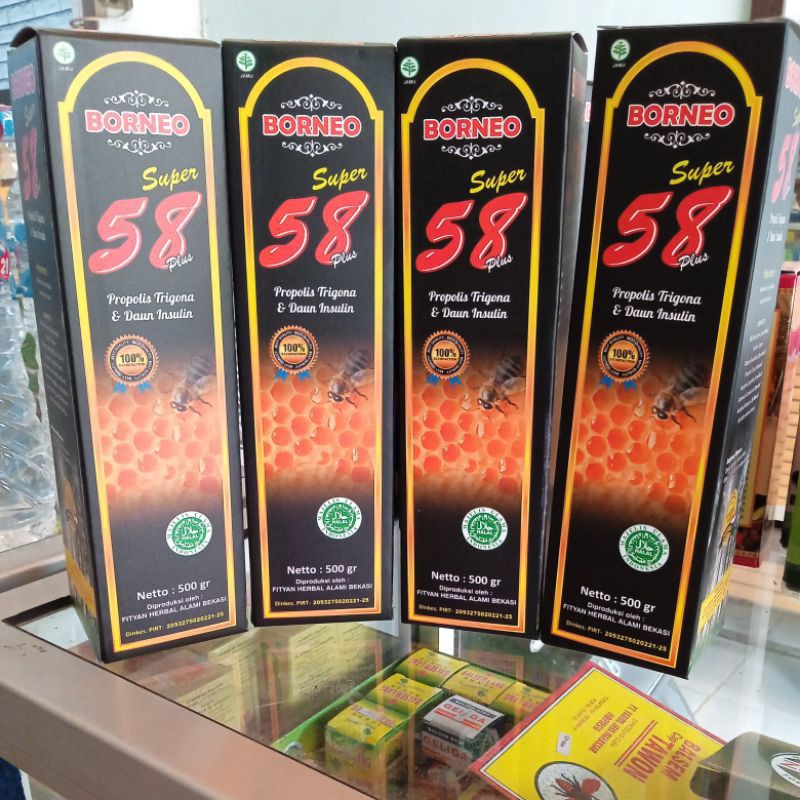 

Borneo Super 58 Madu Pahit Asli Kalimantan