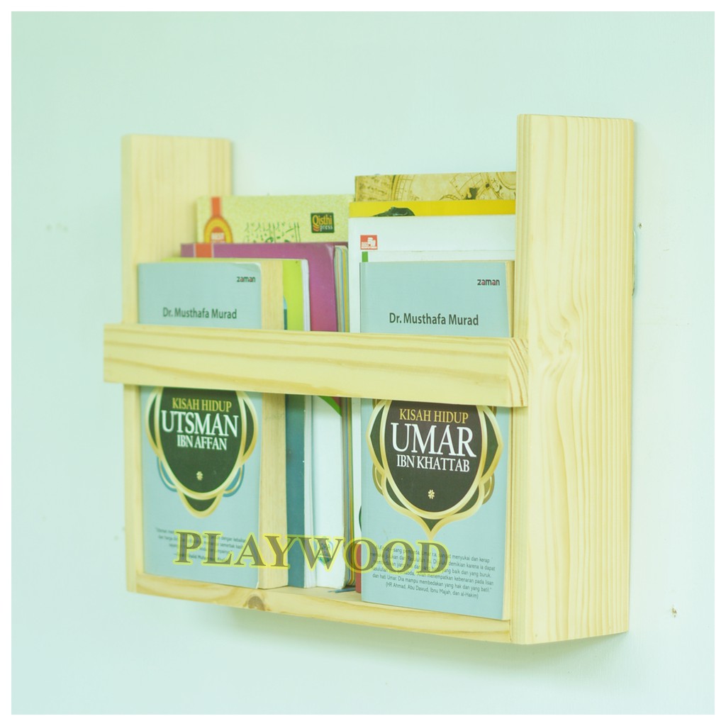 Rak dinding buku majalah kayu jati belanda Finishing Rak dinding buku majalah kayu jati belanda Finishing