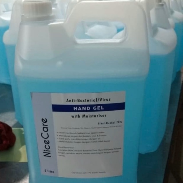 Hand sanitizer gel nice care 5 liter