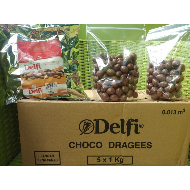 

Coklat Delfi Drages Almond & Mede 500gr