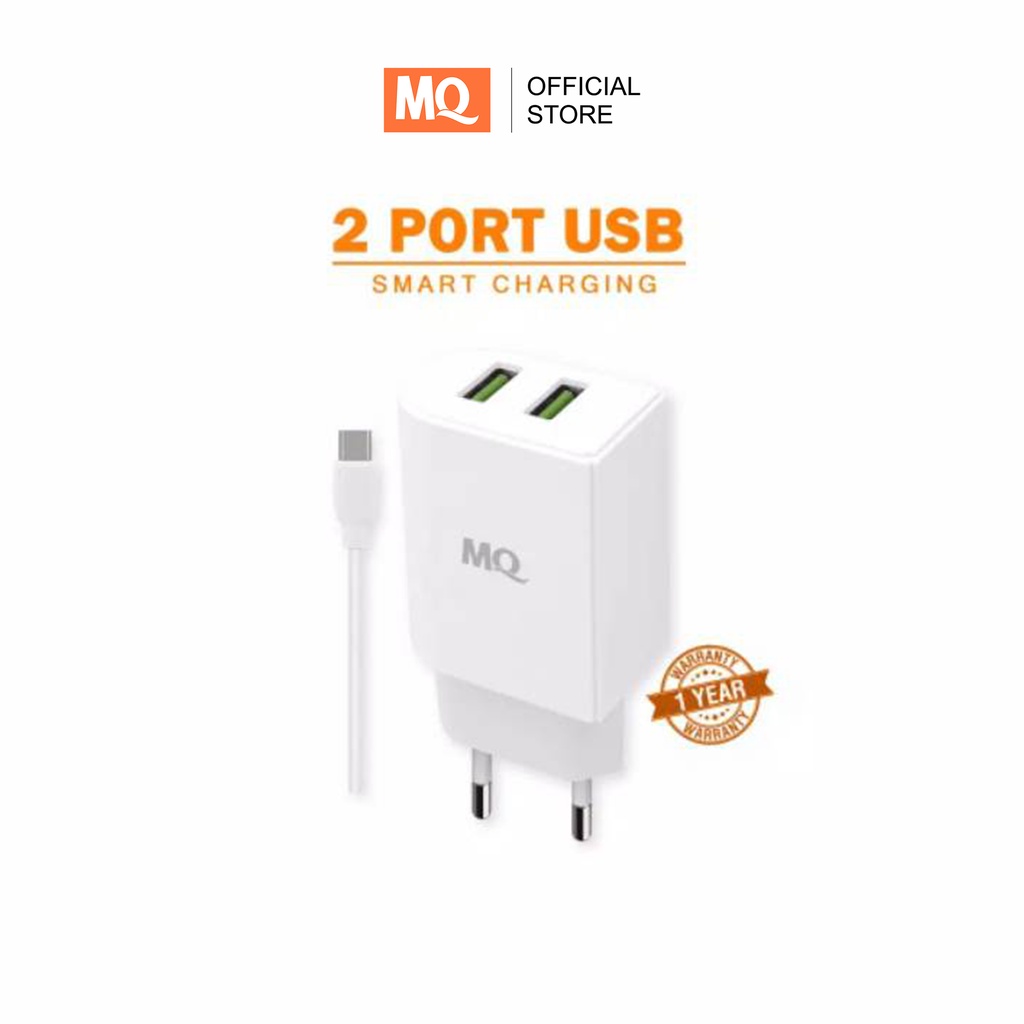 MQ Travel charger Dual USB Wall Charger Fast Charger 3.0A MQ-HG02