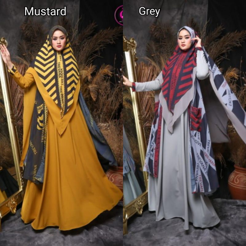 Gamis Syar'i ZAHRANA by Trevana