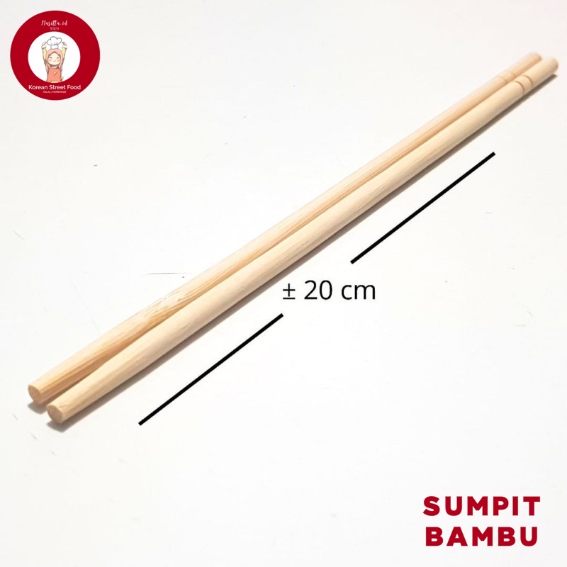 Sumpit Bambu / Sumpit Korea / Sumpit kayu