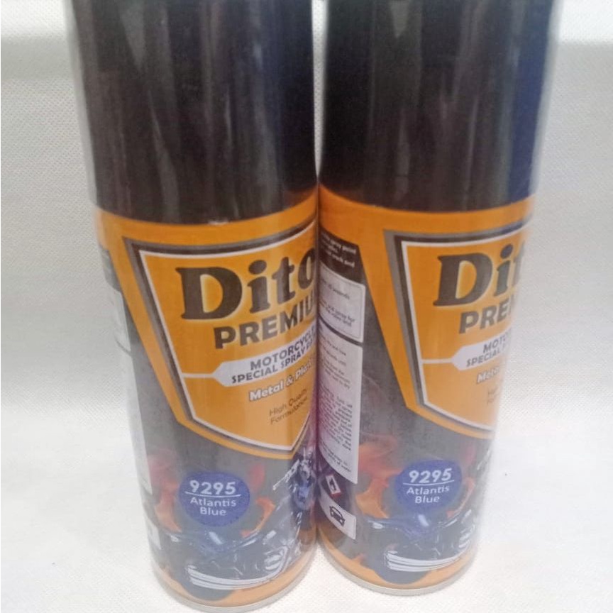 DITON Premium Pilox Cat Semprot Y9295* Atlantis Blue / Biru Yamaha / Biru Moviestar (400 cc / 400 ml)