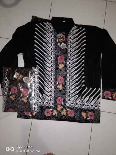 Kemeja Kombinasi Batik | Baju Koko Kombinasi | Kemeja Pria Terbaru