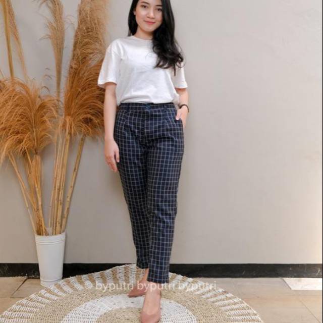 BAGGY TARTAN  JUMBO  Medium pj90 lp110 Shopee Indonesia