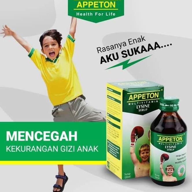 

✅Harga Appeton Lysine Syrup 60ml ⭐⭐⭐⭐⭐