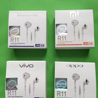 HANDSFREE BRANDED R11 ( SUARA JOSS HARGA MURAH ) | Shopee