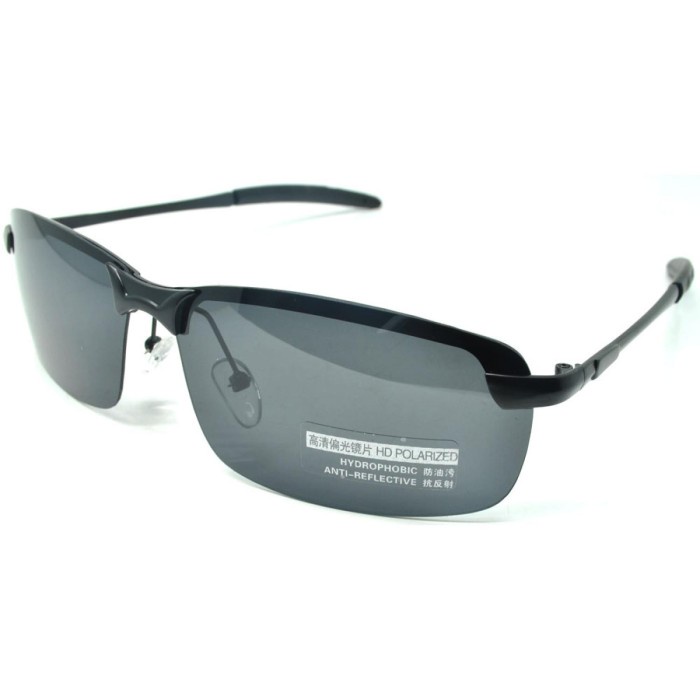 Kacamata Hitam Polarized Sunglasses untuk Pria &amp; Wanita - 3403 - Hitam