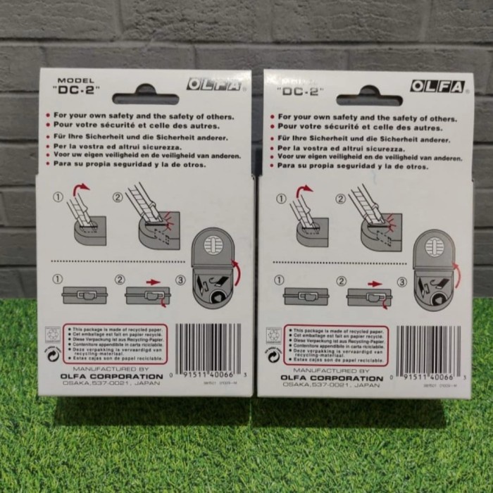 

Produk Blade Disposal Case Dc-2 Olfa Tempat Sampah Cutter Terlaris