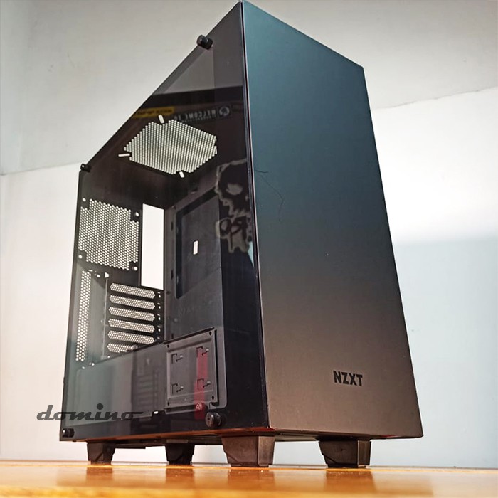 Case NZXT S340 ELITE Tempered Glass casing Gaming Mid Tower Black Red bkn Nexus Phantom eclipse
