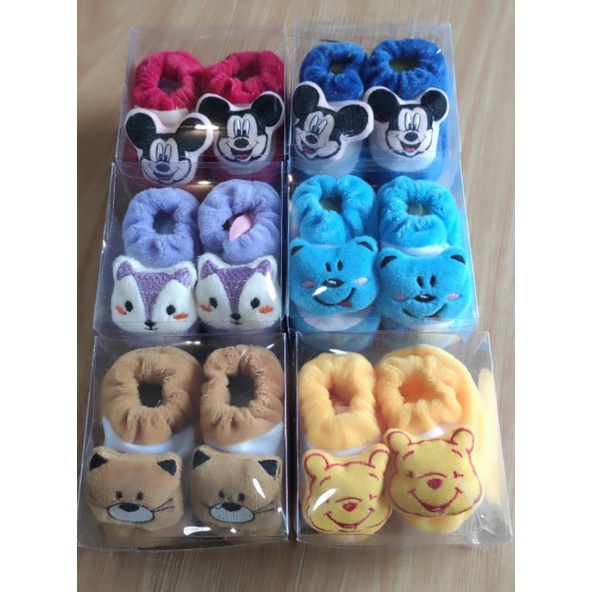 SEPATU BAYI KAIN BONEKA LUCU - SEPATU BONEKA BAYI LUCU