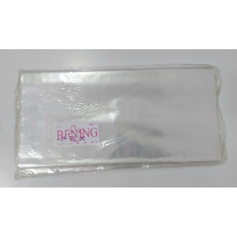 plastik PP tebal 06 uk 35x70