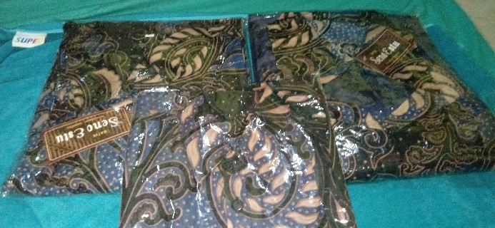 Couple Batik Keluarga || Setelan Couple Batik Ayah Ibu Anak Cewek Cowok || Couple Batik Family Gamis
