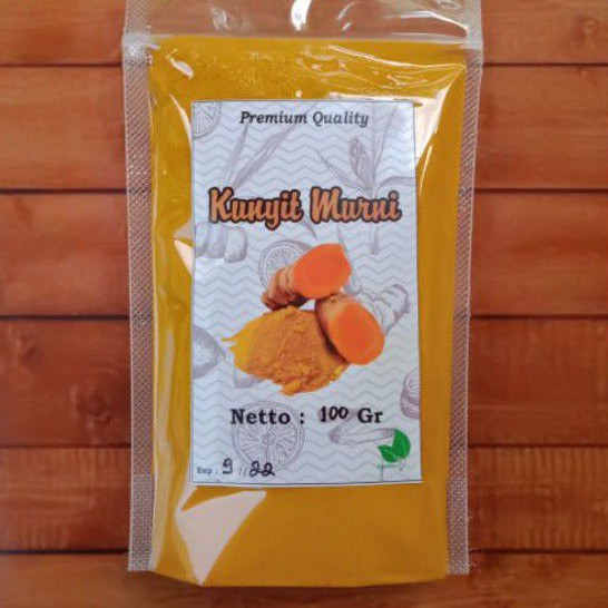 

Kunyit Bubuk 100 gr /Bumbu/Rempah/ Serbuk Murni Kunyit
