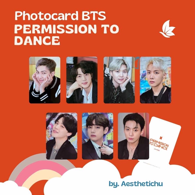 PHOTOCARD BTS PERMISSION TO DANCE (UNOFF)