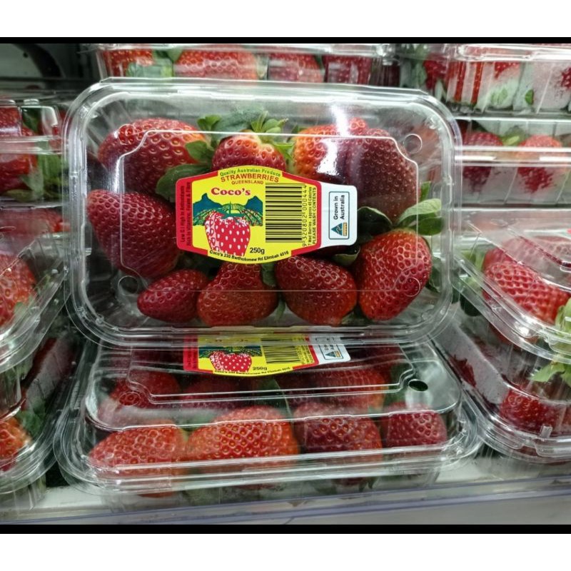 

strawbery grown in australia/250 g