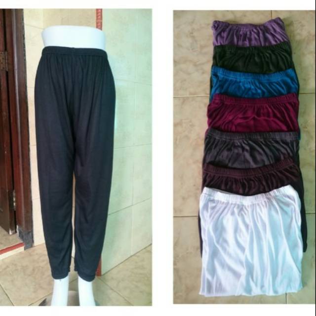 Dalaman gamis bahan kaos size jumbo