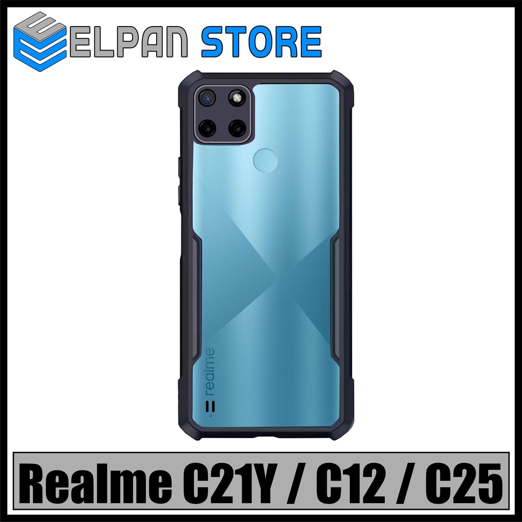 Case Realme C21Y / C12 / C25 Case Fusion Full Cover Black