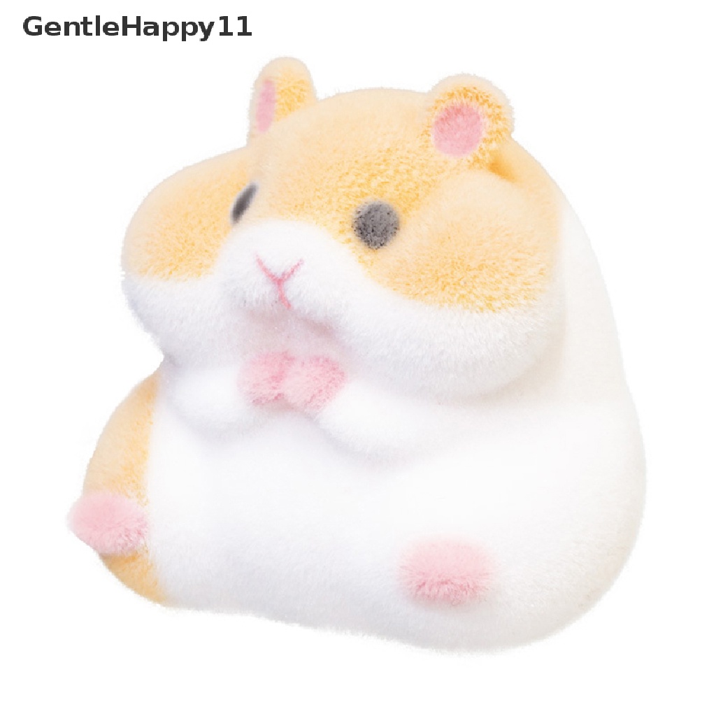 GASHAPON Gentlehappy Mainan Boneka plush Bentuk hamster Gemuk Untuk Anak Laki-Laki / Perempuan