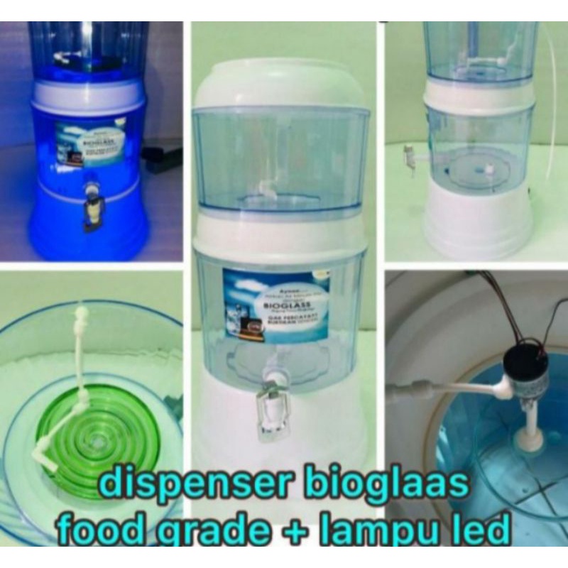 Dispenser bioglass