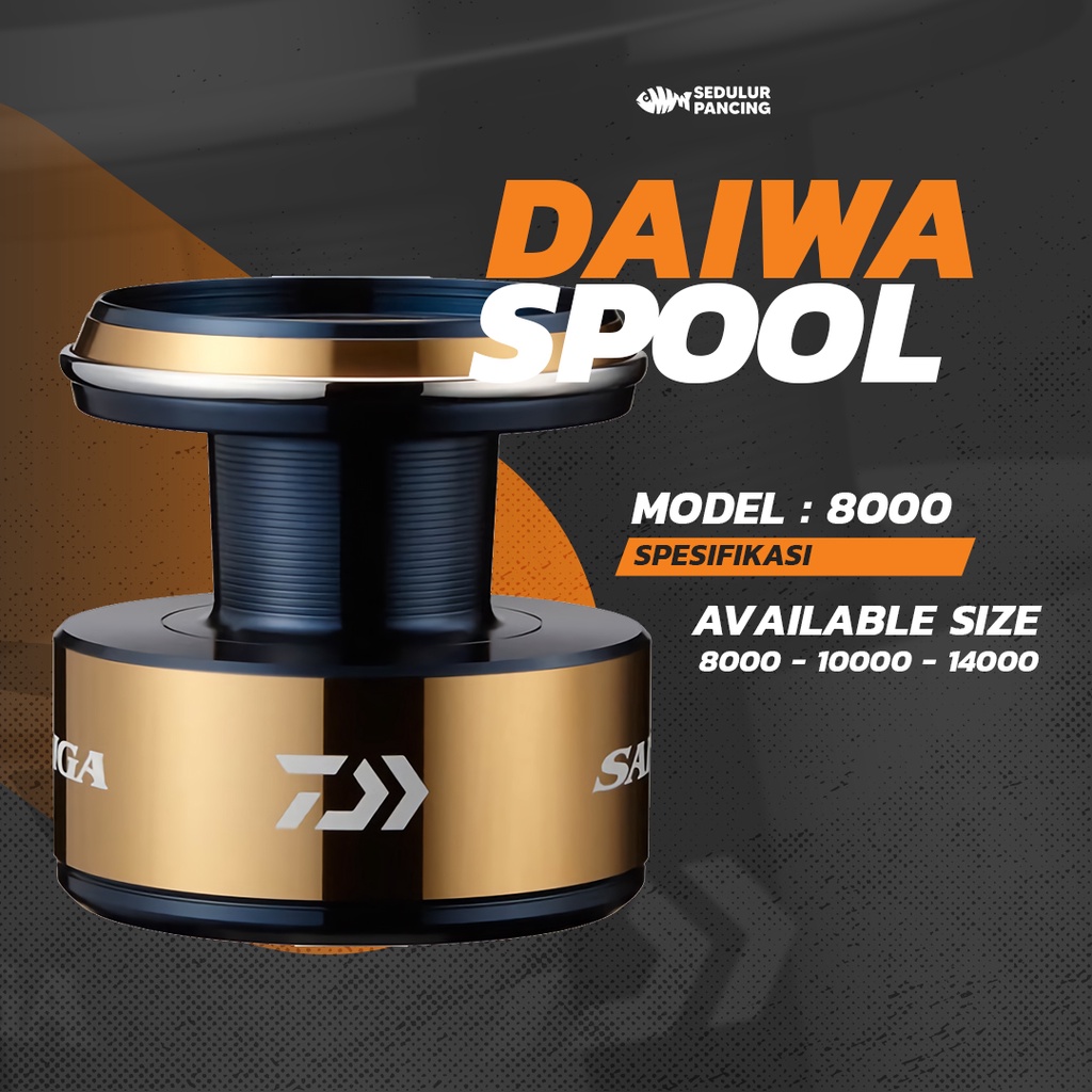 Aksesoris Mancing Spool Daiwa Saltiga 8000 Tahun 2020