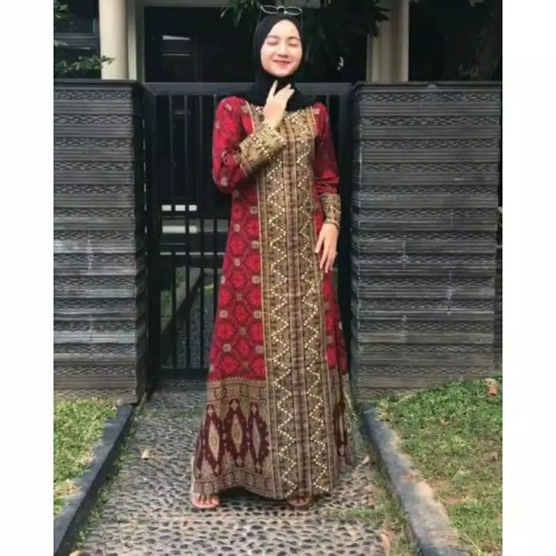 GAMIS BATIK SONGKET PALEMBANG