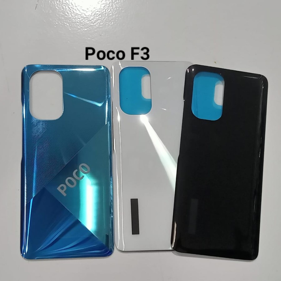 BACK CASING / BACKDOOR XIAOMI POCO F3 - POCO F3 PRO TUTUP BATERAI