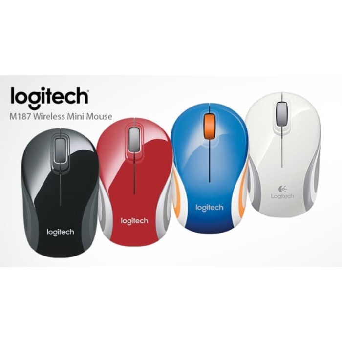 

Logitech Wireless Mouse M187 (100% Original)