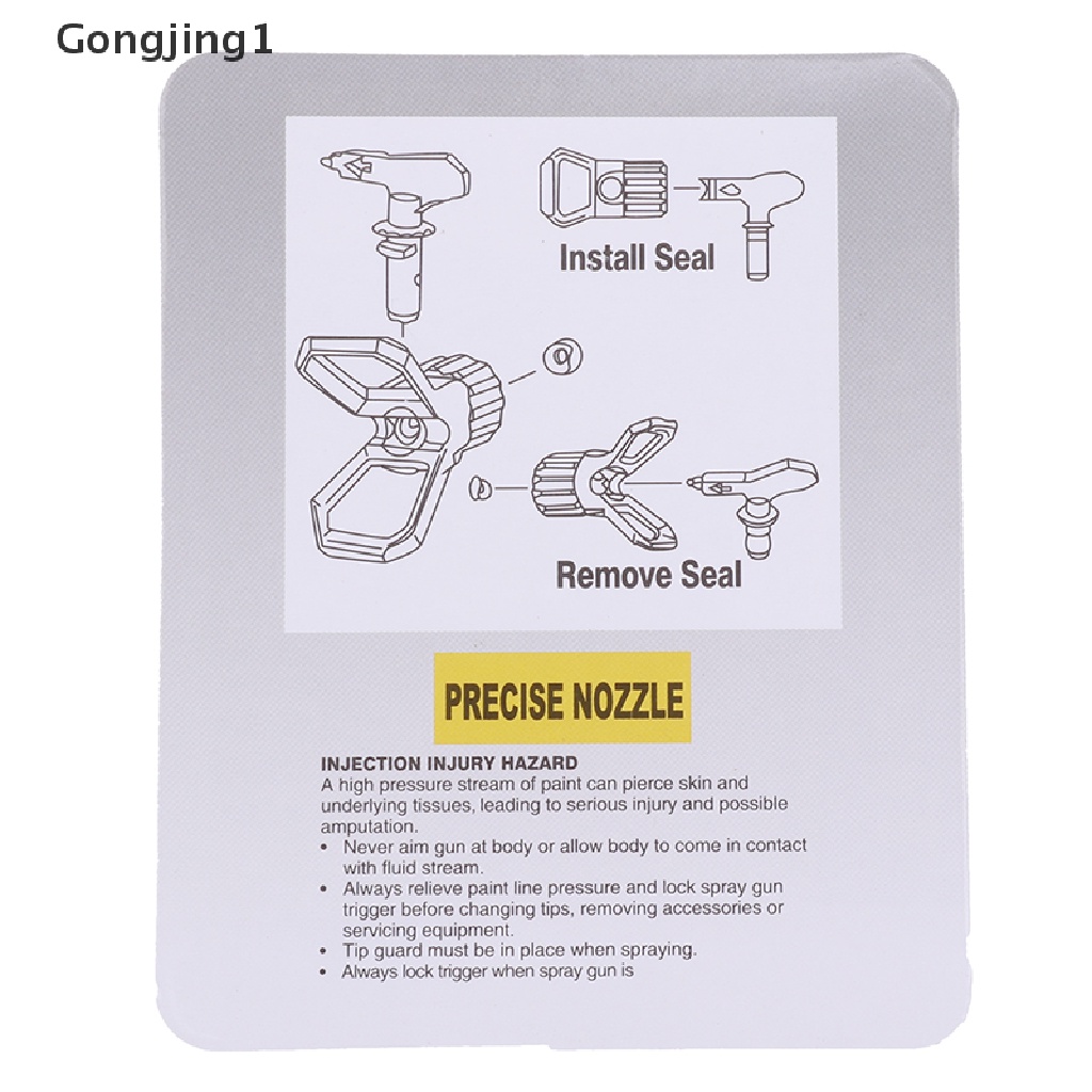 Gongjing1 Nozzle Spray Gun Airless Seri 2 / 3 / 4 / 5 / 6 Untuk Wagner