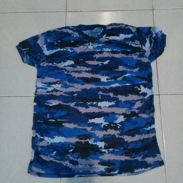 Kaos Loreng AU Kaos Oblong Kaos Lengan Pendek Kaos Pria COD Bayar Ditempat