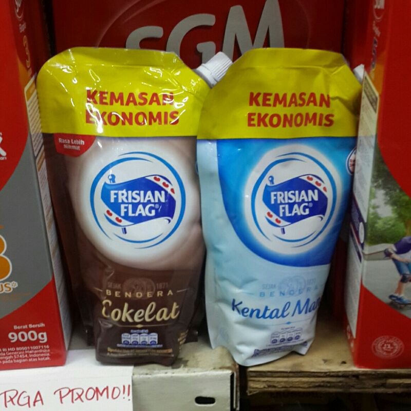 

SUSU KENTAL MANIS FRISIAN FLAG PUTIH DAN COKLAT 560 GR