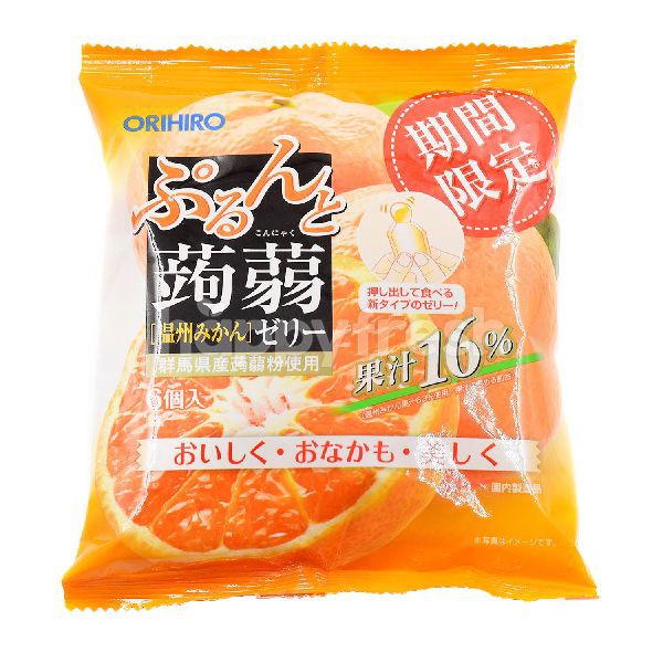 

Orihiro Konyaku Jelly Pouch Grape Flavour/Permen Jepang Jelly 120gr