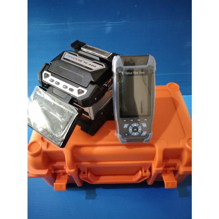 Fusion Splicer TEKCN TC-400 dengan Smart OTDR Mini