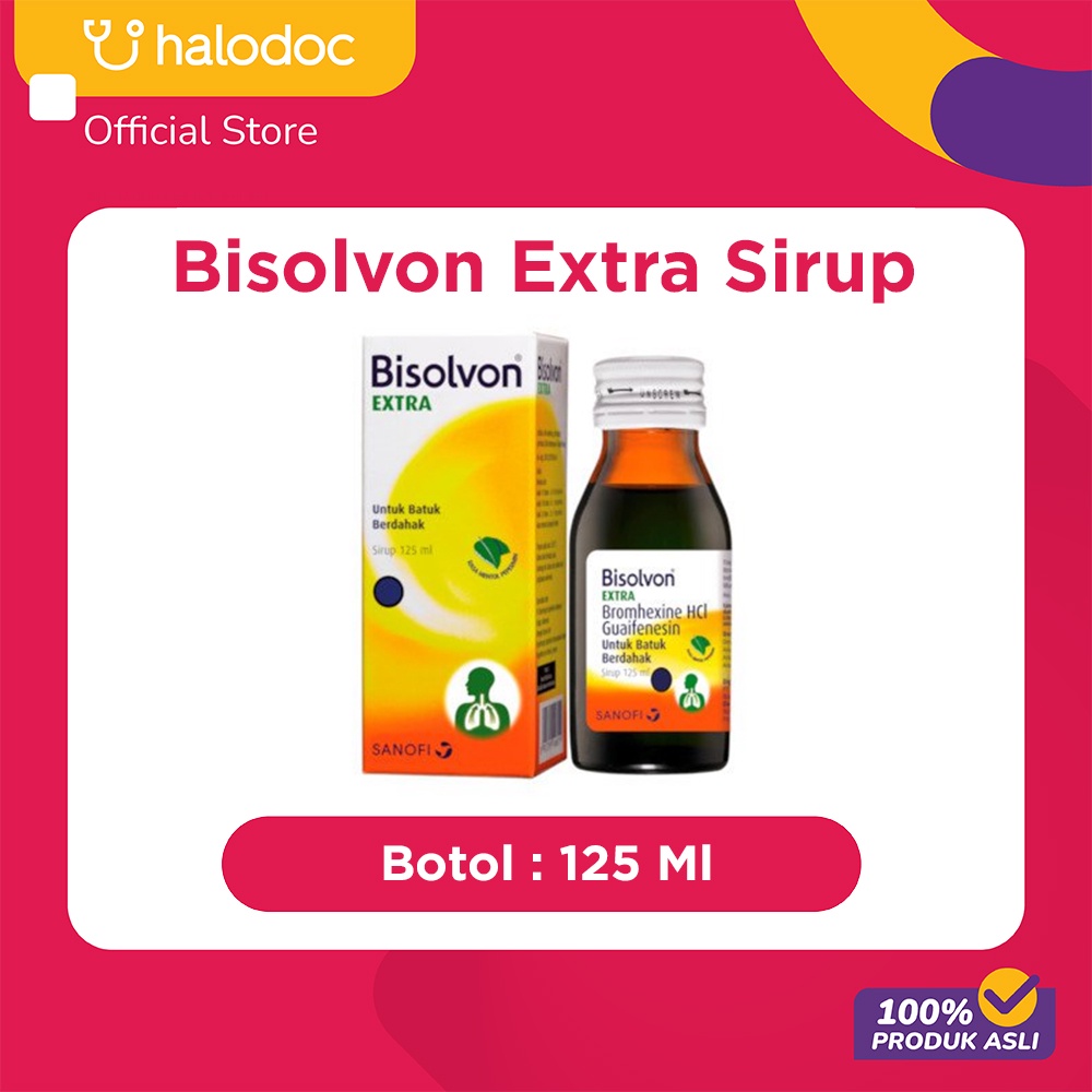 Bisolvon Extra Sirup 125 ml