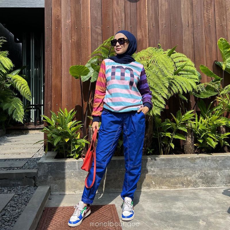 Monel Boutique-Scoop&cone Monel-Candy Top Monel-Sweater Dewasa-Sweater Wanita-Monel