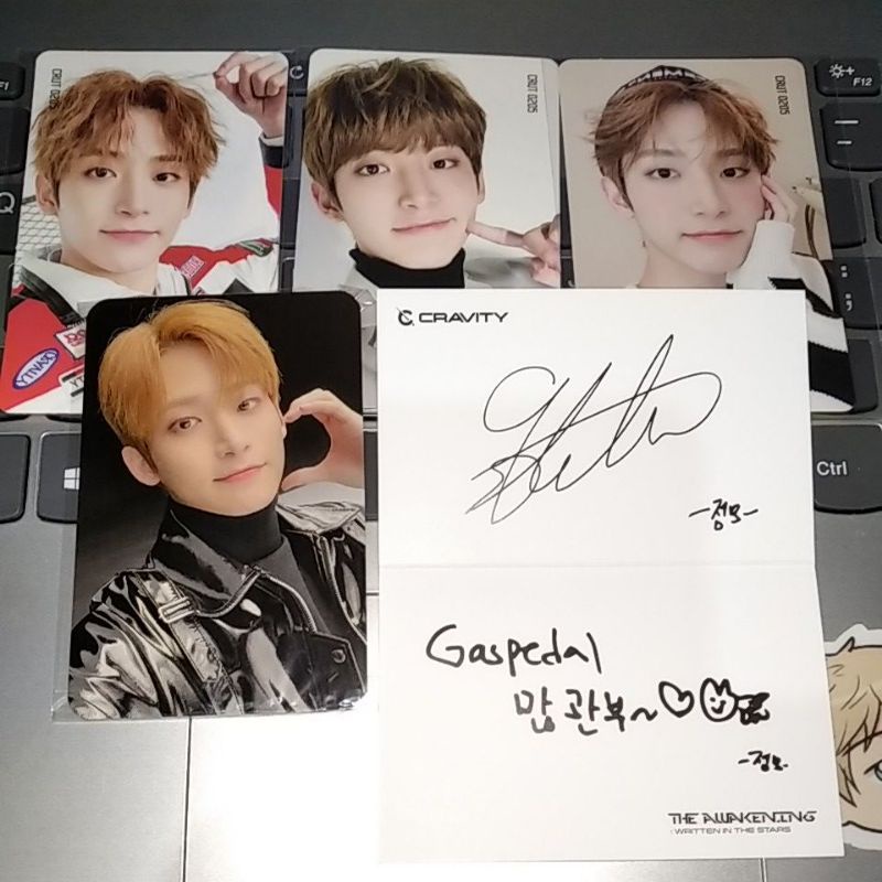 CRAVITY - JUNGMO PHOTOCARD ALBUM MMT SOUNDWAVE