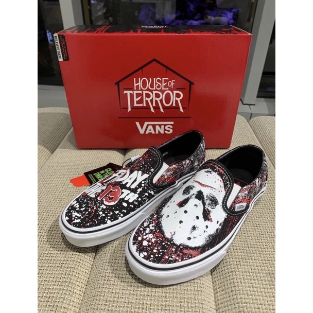 Vans Slip On x Horror Friday The 13th