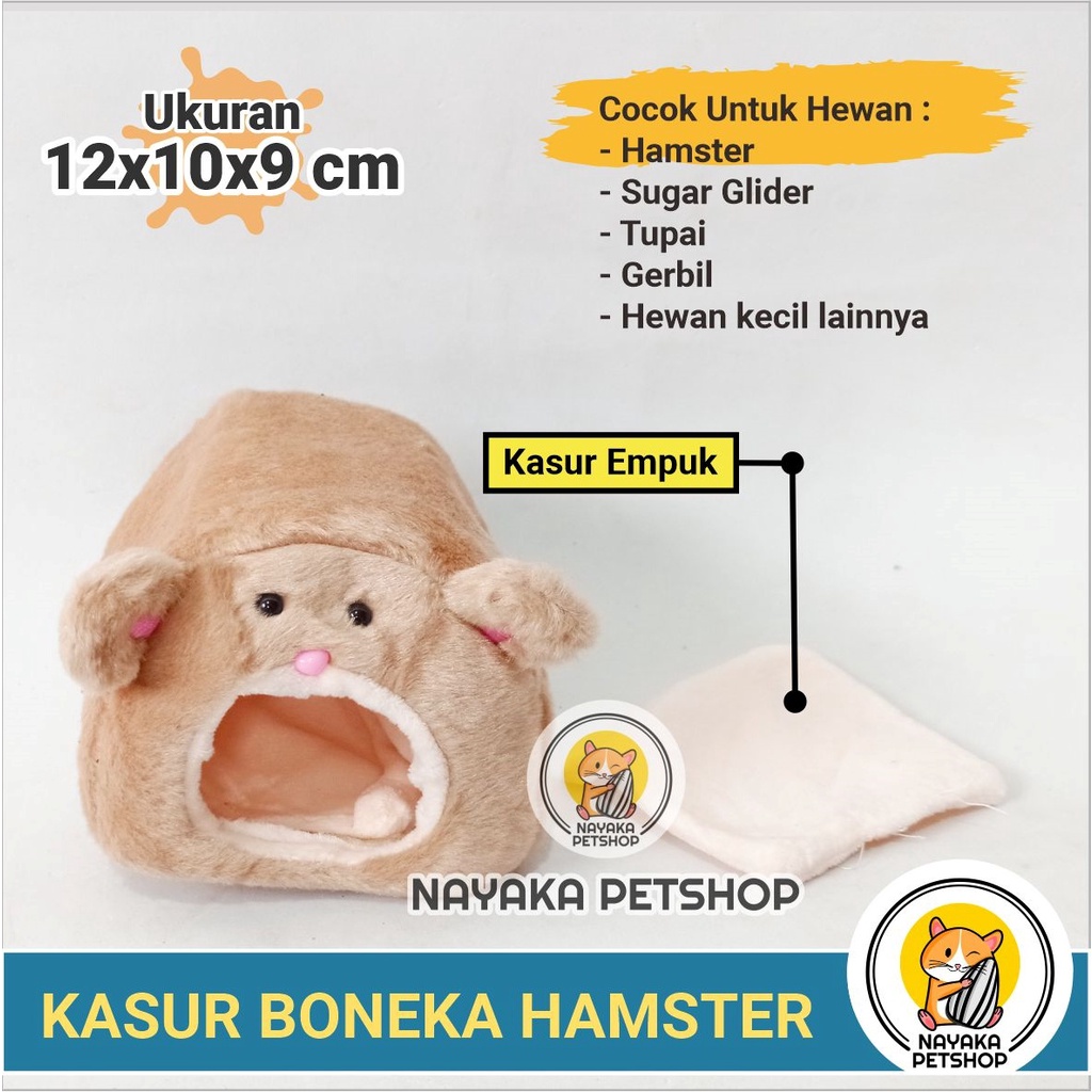 Kasur Hamster Sleeping Bed Hiding Pouch Sugar Glider Tempat Tidur Bajing Rumah Tupai