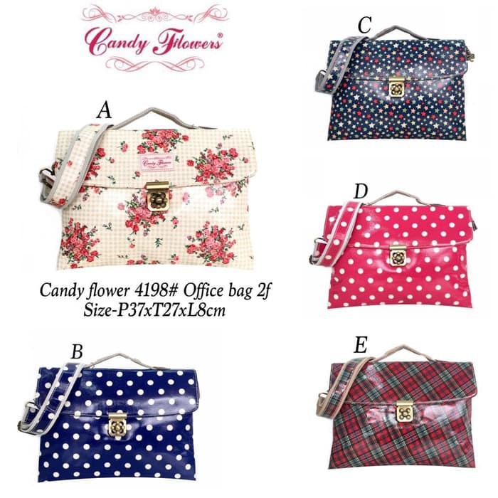 

Candy flower 4198# Office Bag (Harga Promo)