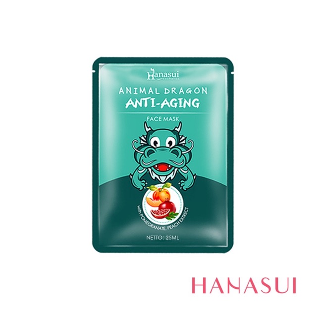 HANASUI ANIMAL DRAGON FACE MASK - ANTI AGING