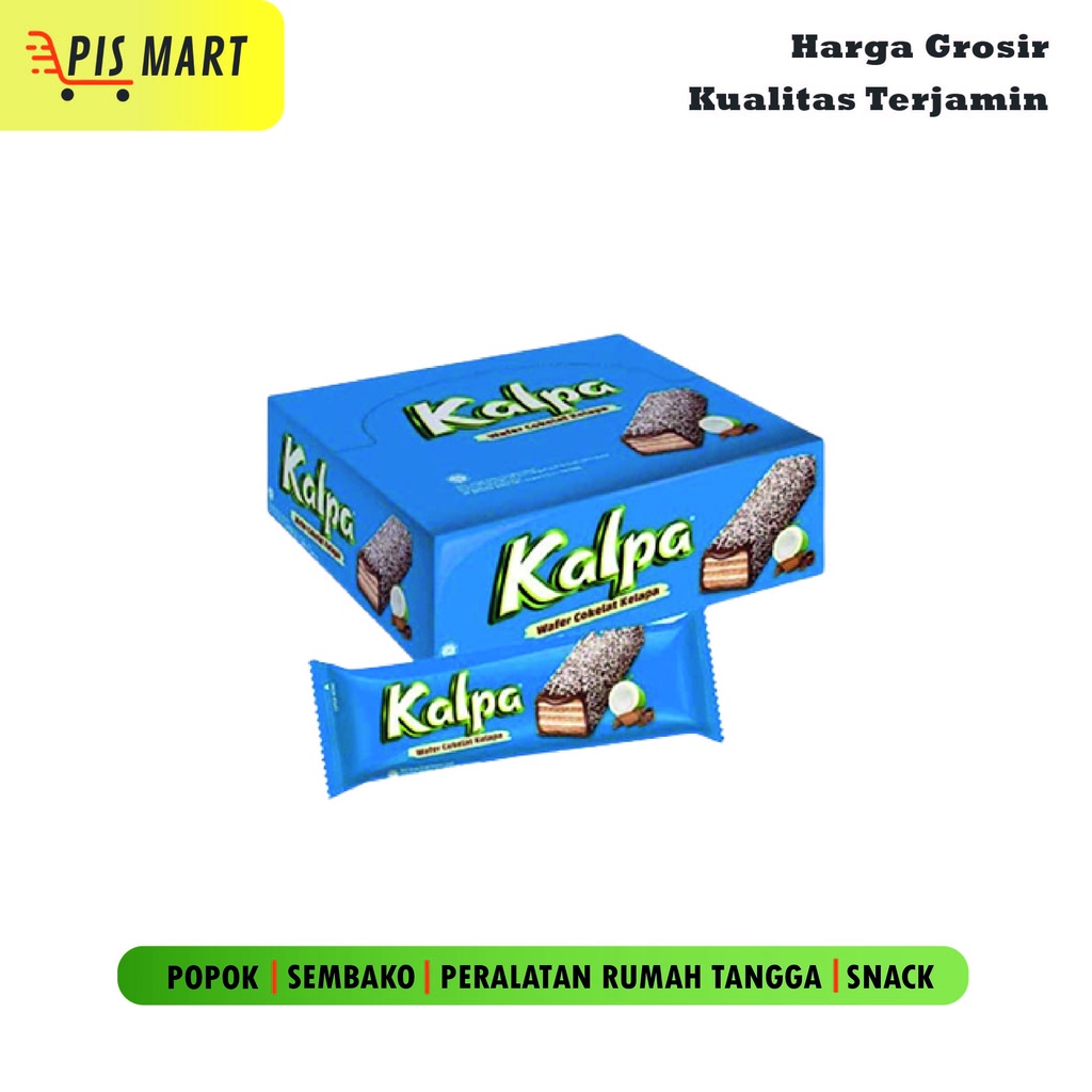 

Kalpa Wafer Coklat Kelapa Box Pack Isi 12 pcs