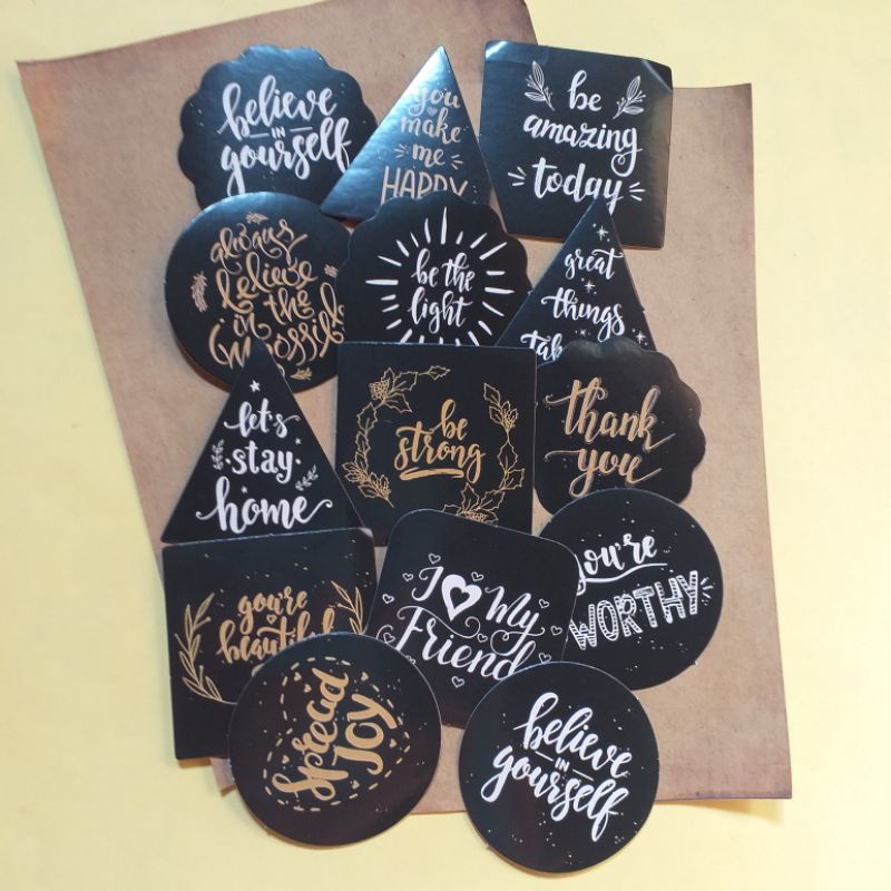 

Sticker aesthetic tumblr fullcolour die cut untuk hias bujo, case dan laptop