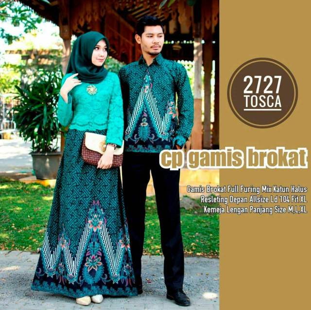 Cp. Dian Sastro || couple gamis brukat garansi harga termurah