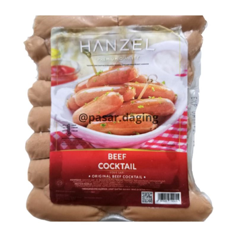 SOSIS HANZEL BEEF COCKTAIL 500 GR