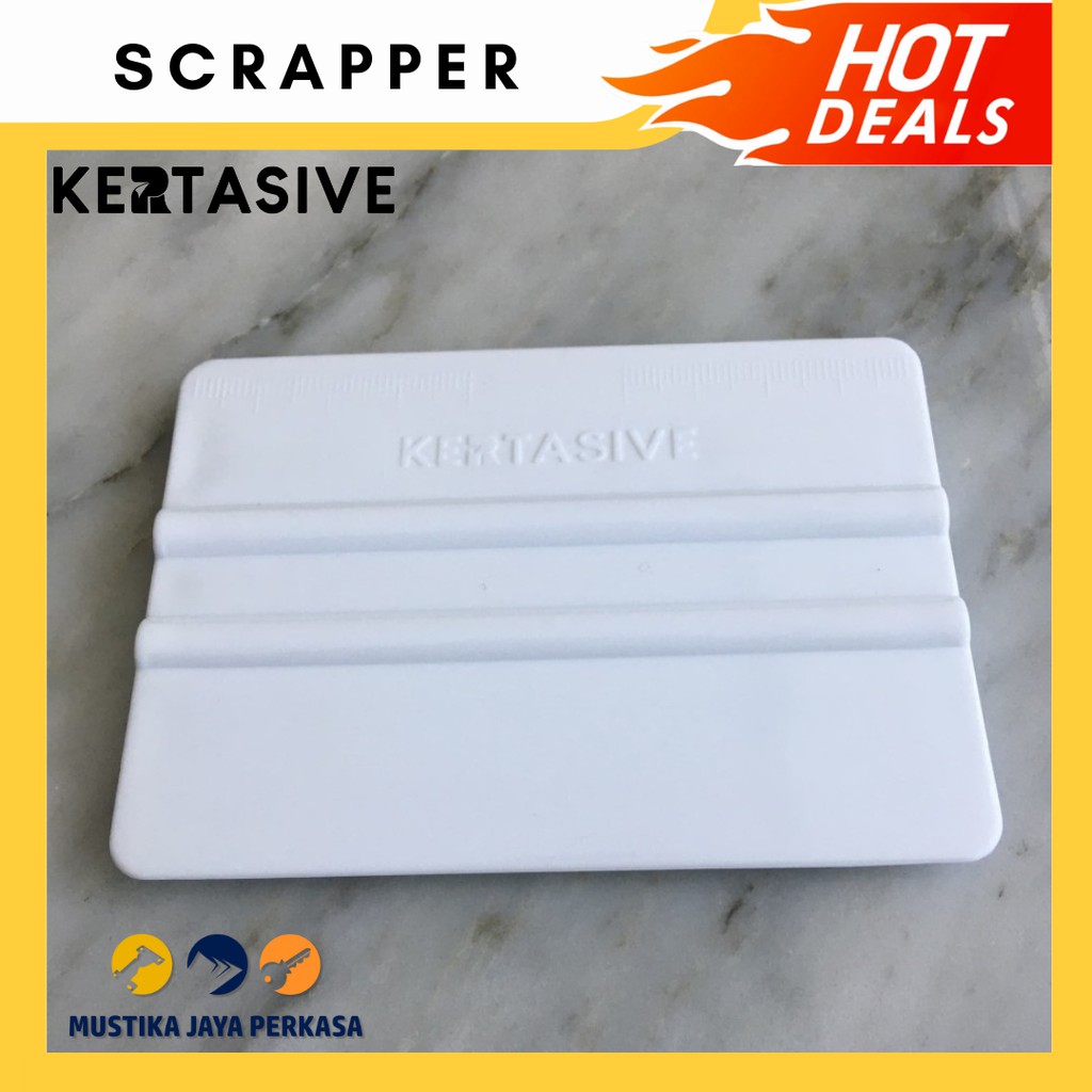 Kape Scrapper Rakel Kertasive PVC Interior Film Perata Lapisan Furniture Plastik Kuat Awet