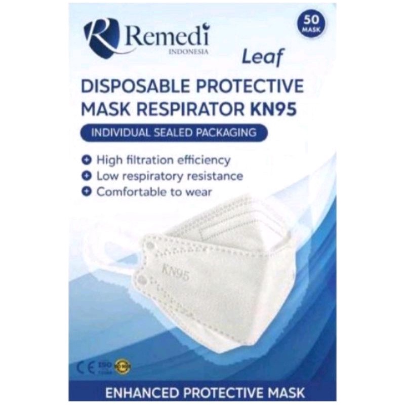 REMEDI Indonesia Masker  KN95 (Harga Per Pcs)