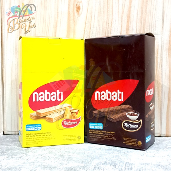 

Richeese Nabati Wafer 5 gram (1 pack isi 20 pcs) Nabati Coklat | Keju Ecer 500 Biskuit Nabati Kemasan Baru | makanan ringan | Biscuits eceran | Wafer chocolate cheese renyah