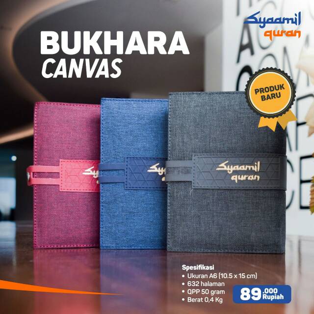 ALQURAN BUKHARA CANVAS A6 NEW